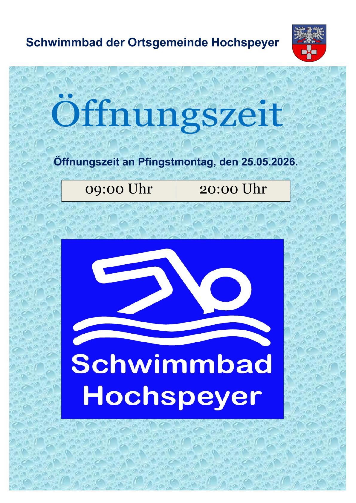 Öffnungszeit Pfingstmontag 1